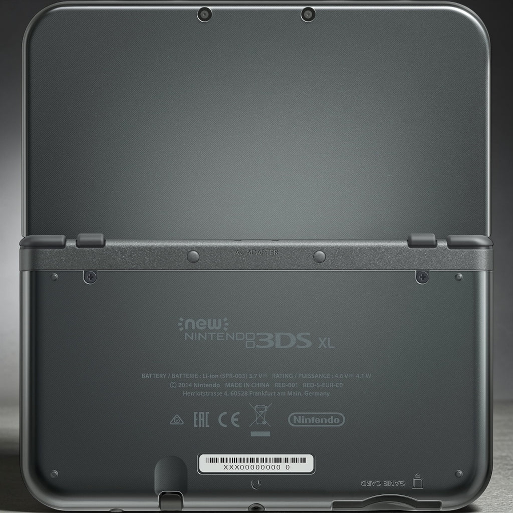 Grey New 3dsxl TOP IPS